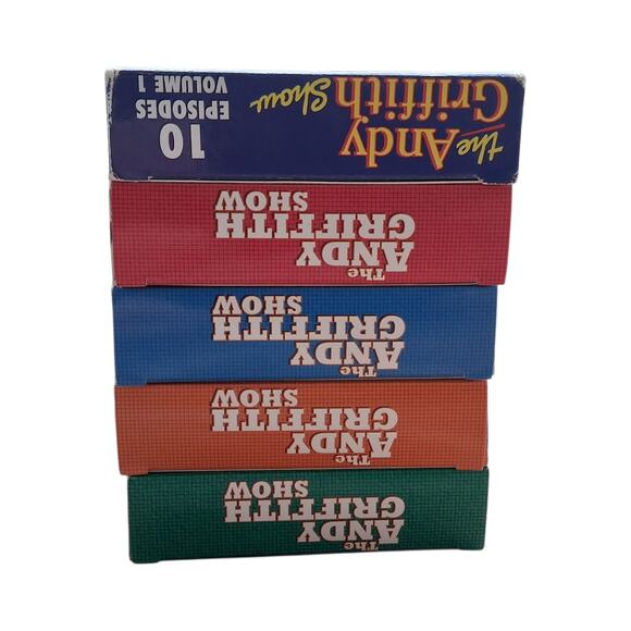 The Andy Griffith Show Lot Of 5 VHS Tapes Volumes 1–4 & 10 Dynamite Episodes - Picture 2 of 8